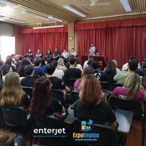 Enterjet dijo presente en la Expo Empleo 2023 en Concepción del Uruguay