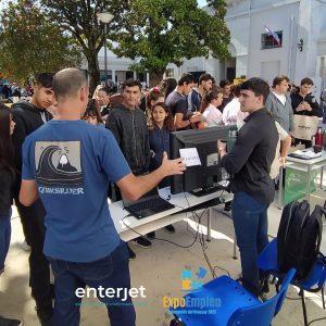Enterjet dijo presente en la Expo Empleo 2023 en Concepción del Uruguay